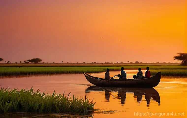 니제르에서 사파리 여행 가능 지역 - **Prompt:** An expansive and breathtaking landscape of the Aïr and Ténéré Natural Nature Reserves in...